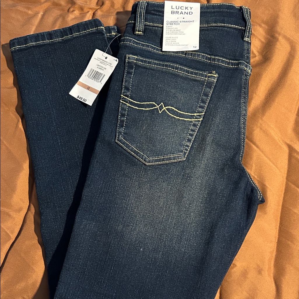 Lucky Brand Dark Indigo Denim Jeans